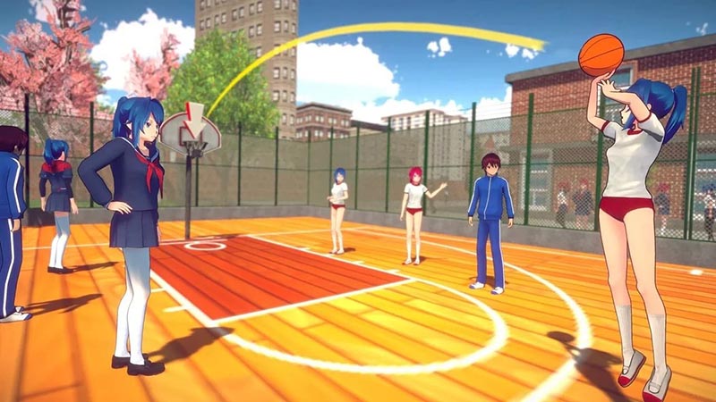 Anime High School Girl Life 3D