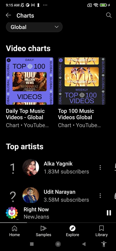 YouTube Music Morphe